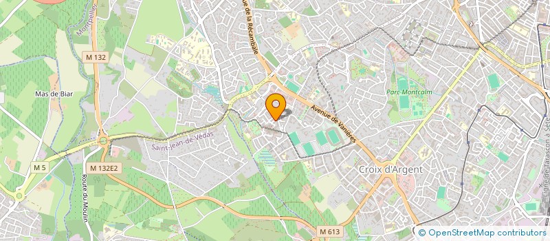 localisation de l'entreprise SCI LA PROUE à MONTPELLIER