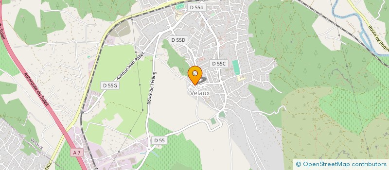 localisation de l'entreprise SCI LA PROVENCALE à VELAUX