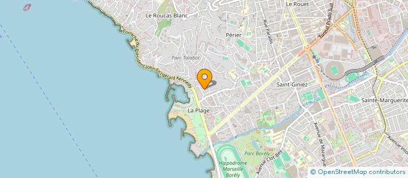 localisation de l'entreprise SCI LA PROVENCALE à MARSEILLE