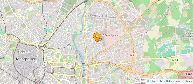 localisation de l'entreprise SCI LA PROVENCALE à MONTPELLIER