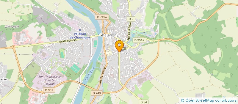 localisation de l'entreprise SCI LA PROVENCALE  CHAUVIGNY