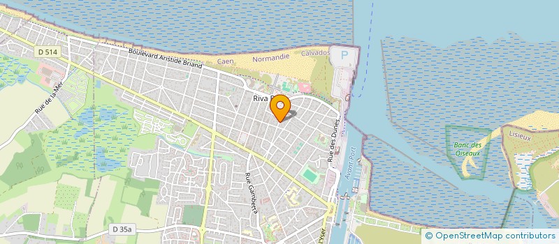 localisation de l'entreprise SCI LA PROVENCALE OUISTREHAM  OUISTREHAM