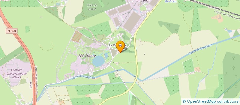 localisation de l'entreprise SCI LA PROVENCE à SAINT-MARTIN-DE-CRAU
