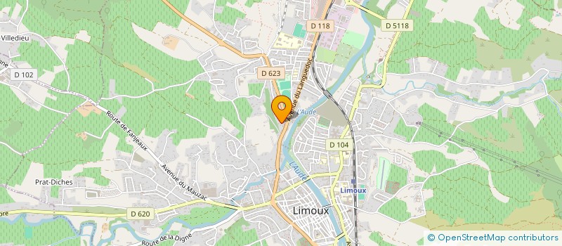 localisation de l'entreprise SCI LA PROVIDENCE à LIMOUX