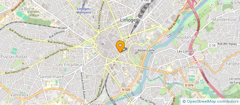 localisation de l'entreprise SCI LA PROVIDENCE à LIMOGES