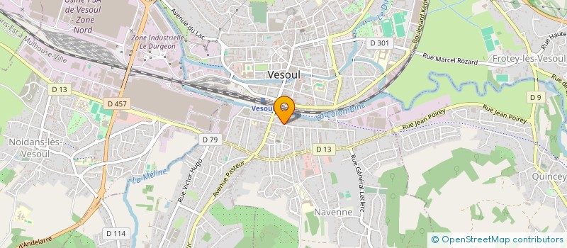 localisation de l'entreprise SCI LA PROVIDENCE à VESOUL