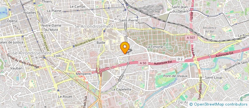 localisation de l'entreprise SCI LA PROVIDENCE à MARSEILLE