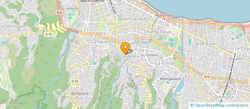 localisation de l'entreprise SCI LA PROVIDENCE à SAINT-DENIS