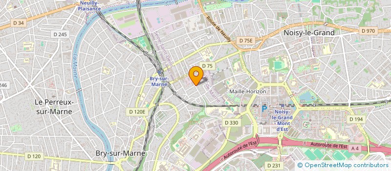 localisation de l'entreprise SCI LA PROVIDENCE  BRY-SUR-MARNE