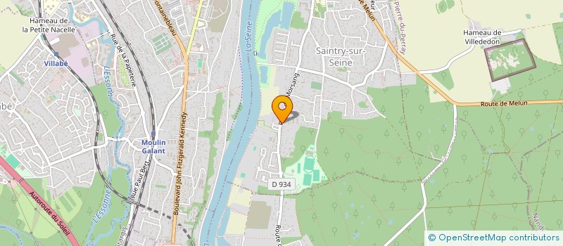 localisation de l'entreprise SCI LA PROVIDENCE à SAINTRY-SUR-SEINE