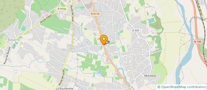 localisation de l'entreprise SCI LA PROVIDENCE BIS  SAINT-CHRISTOL-LEZ-ALES
