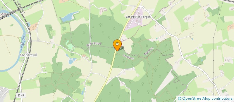 localisation de l'entreprise SCI LA PROVOTERIE  SARGE LES LE MANS