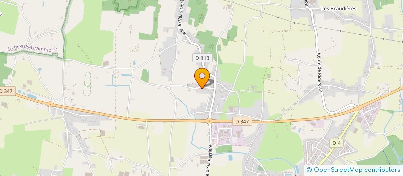 localisation de l'entreprise SCI LA PYRAMIDE  LOIRE-AUTHION