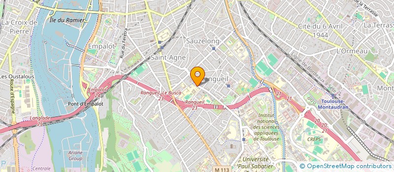 localisation de l'entreprise SCI LA PYRENEENNE à TOULOUSE