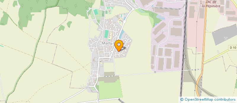 localisation de l'entreprise SCI LA QUEDON  MARLY-LA-VILLE