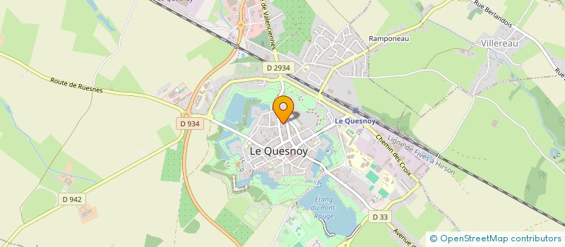 localisation de l'entreprise SCI LA QUERCITAINE à LE QUESNOY