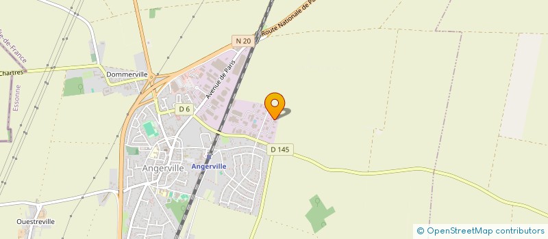 localisation de l'entreprise SCI LA QUERCYNOISE  ANGERVILLE