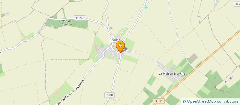 localisation de l'entreprise SCI LA QUEUE DU RENARD  EPANEY