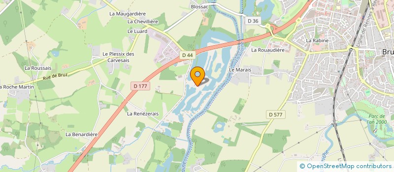 localisation de l'entreprise SCI LA QUEUE EN BRIE-DOUZE  GOVEN