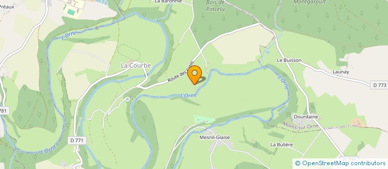 localisation de l'entreprise SCI LA QUEURIE à ECOUCHE-LES-VALLEES