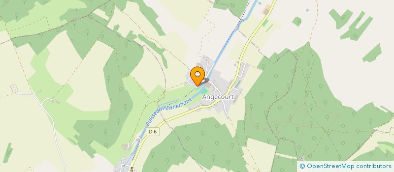 localisation de l'entreprise SCI LA QUIETAS  ANGECOURT