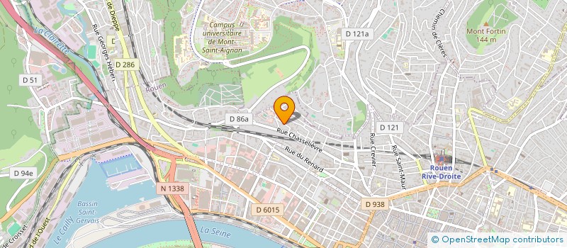 localisation de l'entreprise SCI LA QUIETUDE à ROUEN
