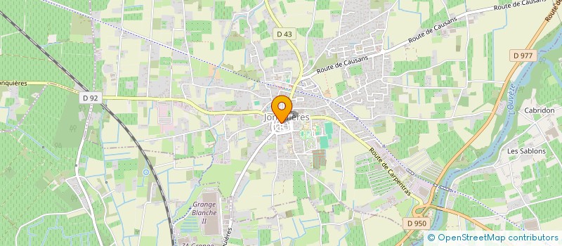 localisation de l'entreprise SCI LA QUINE  JONQUIERES