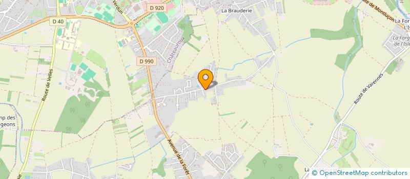 localisation de l'entreprise SCI LA RABELAISIENNE à LE POINCONNET