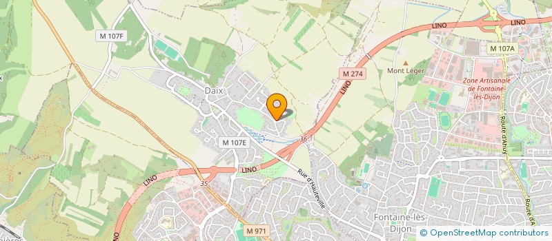 localisation de l'entreprise SCI LA RABIDA  DAIX