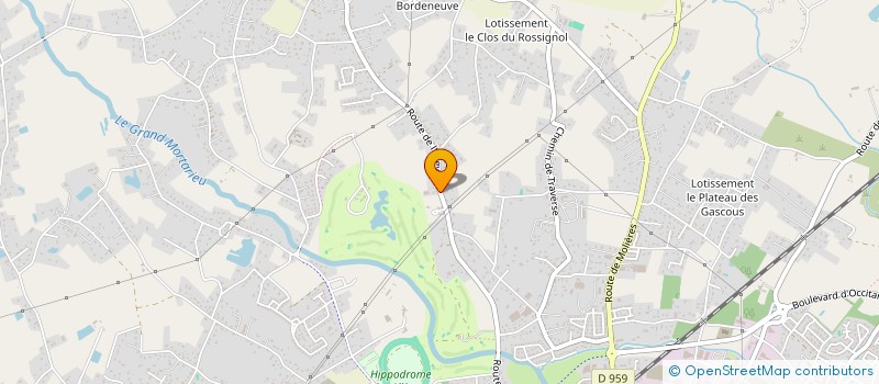 localisation de l'entreprise SCI LA RABOUILLERE à MONTAUBAN