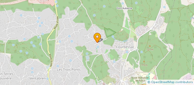 localisation de l'entreprise SCI LA RABOUILLERE  NIMES