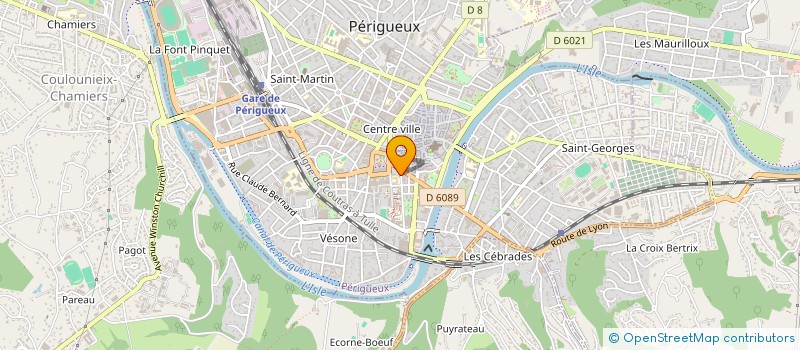 localisation de l'entreprise SCI LA RACINEUSE à PERIGUEUX