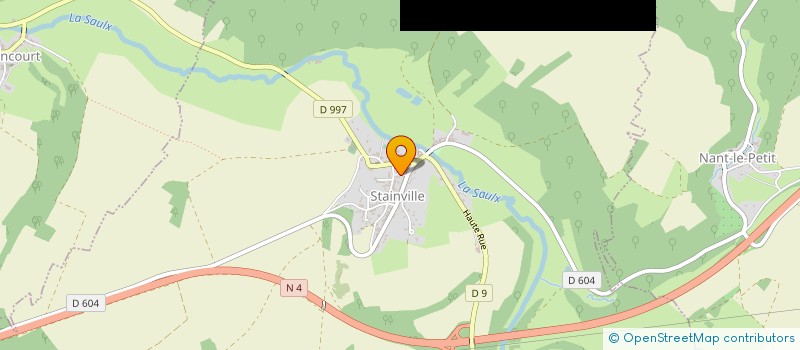 localisation de l'entreprise SCI LA RAFFE à NANTOIS