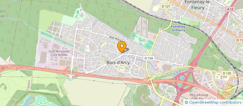 localisation de l'entreprise SCI LA RAGEOTIERE  BOIS-D'ARCY