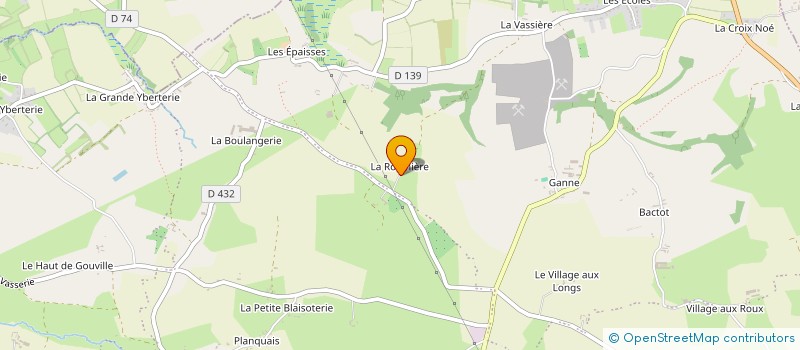 localisation de l'entreprise SCI LA RAISINIERE à SAINT-SAUVEUR-VILLAGES