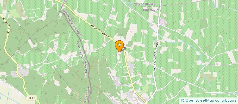 localisation de l'entreprise SCI LA RAMADE  ROCHEGUDE