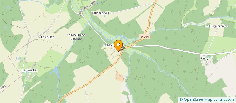 localisation de l'entreprise SCI LA RAME  CERE-LA-RONDE