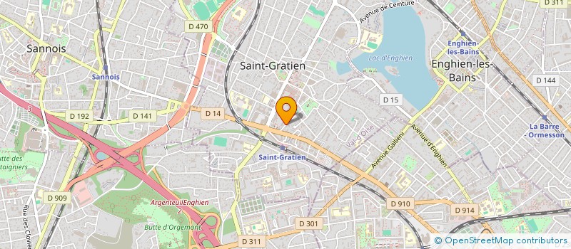 localisation de l'entreprise SCI LA RAMIERE  SAINT-GRATIEN