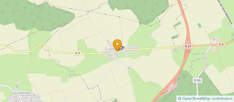 localisation de l'entreprise SCI LA RAVINE DU CHAMBON  CRANTENOY