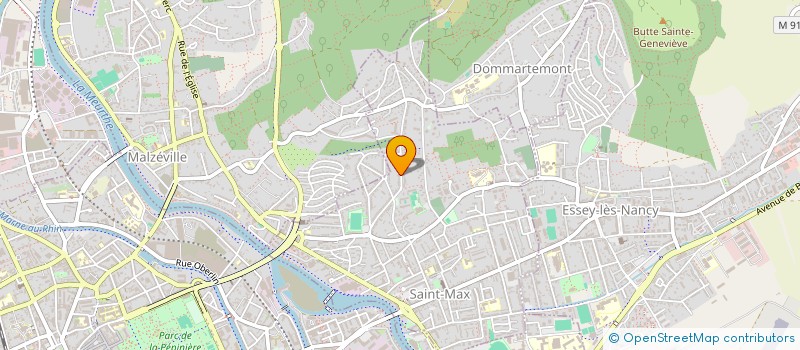 localisation de l'entreprise SCI LA RAVINELLE  SAINT-MAX