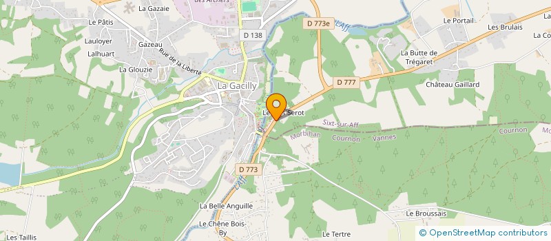 localisation de l'entreprise SCI LA REDONNAISE  PIPRIAC