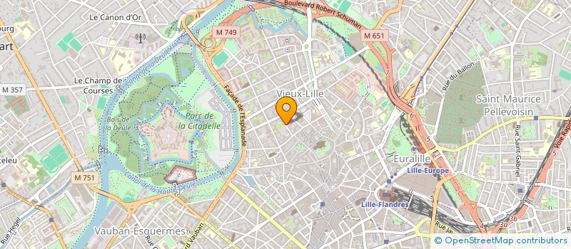 localisation de l'entreprise SCI LA REGIONALE à LILLE