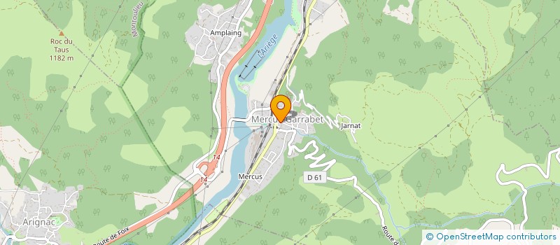 localisation de l'entreprise SCI LA REMESO à MERCUS-GARRABET