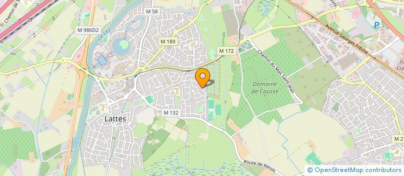 localisation de l'entreprise SCI LA REMISE DE SONNAC à LATTES