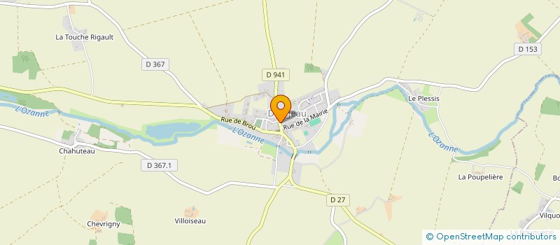 localisation de l'entreprise SCI LA RENAISSANCE à DANGEAU