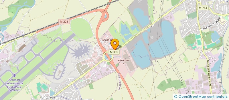 localisation de l'entreprise SCI LA RENAISSANCE  ENTZHEIM