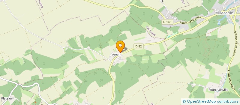 localisation de l'entreprise SCI LA RENARDE  BOISSY-LE-SEC