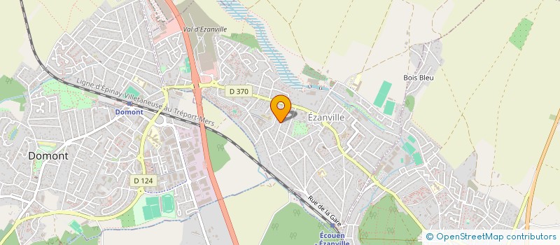 localisation de l'entreprise SCI LA RENARDIERE  EZANVILLE