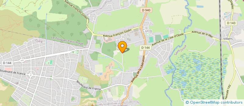 localisation de l'entreprise SCI LA RENARDIERE  CUCQ