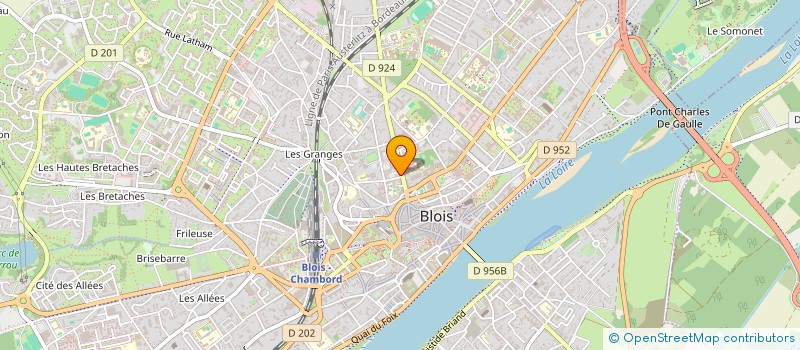 localisation de l'entreprise SCI LA RENARDIERE  BLOIS